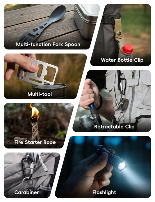 HookEze Survival Advent Calendar | Fishing, Camping, Hiking, Adventure Kit