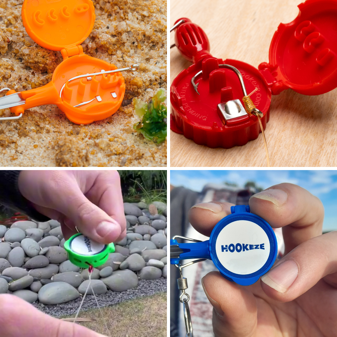 Hook-Eze Fishing Knot Tying Tool (Standard) | Pack of 2 | Green