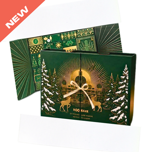 HookEze DIY Fishing Lure Making Advent Calendar | Make & Design Kit