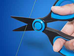 HookEze 7pc Fishing Tool Kit & Nail Knot Tool