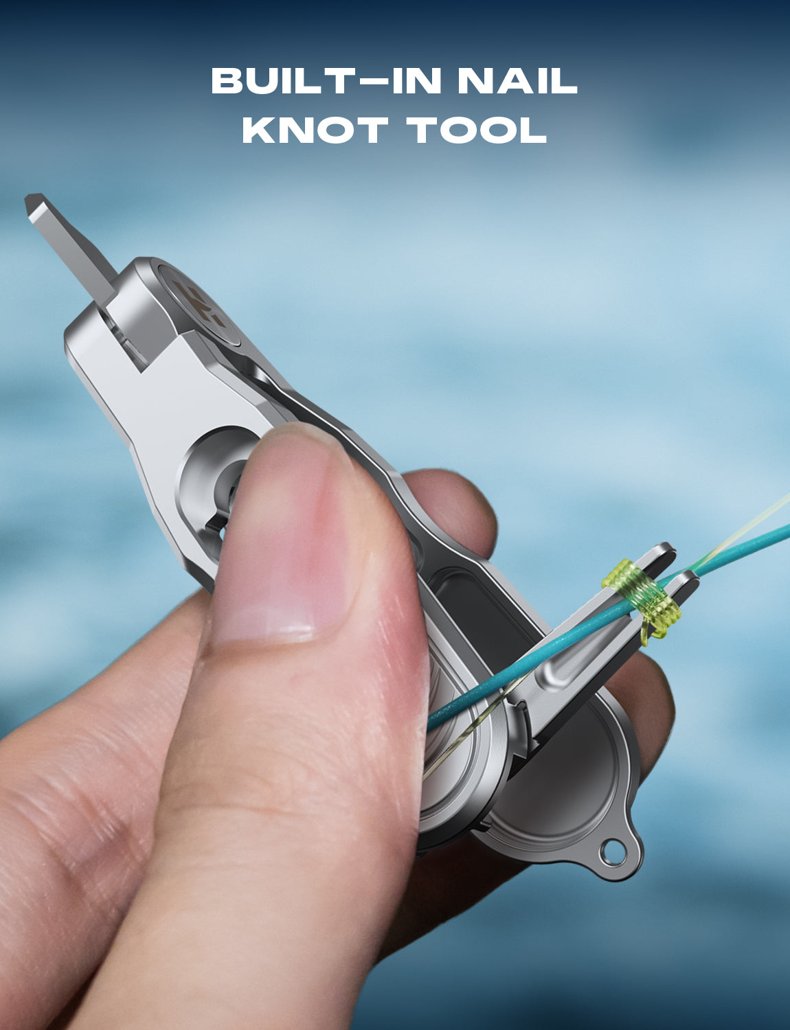 HookEze Fishing Nipper & Retractable Tether Combo