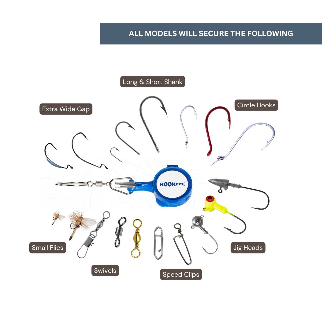 Hook-Eze Fishing Knot Tying Tool (Large) | Pack of 2