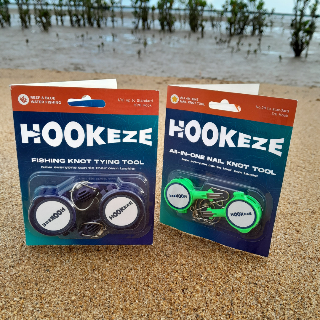 Hook-Eze Fishing Knot Tying Tool (Large) | Pack of 2