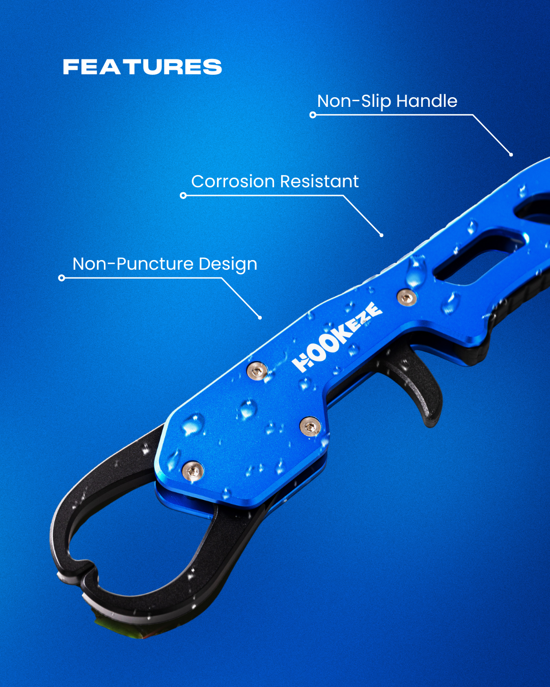 HookEze Corrosion Resistant Lip Gripper