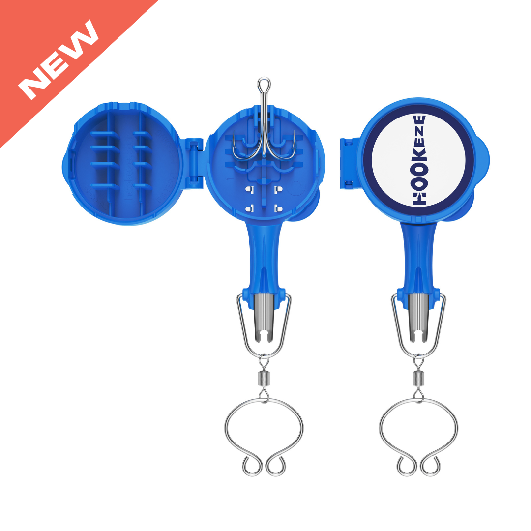 HookEze Fishing Knot Treble Hook Tying Tool | Pack of 2