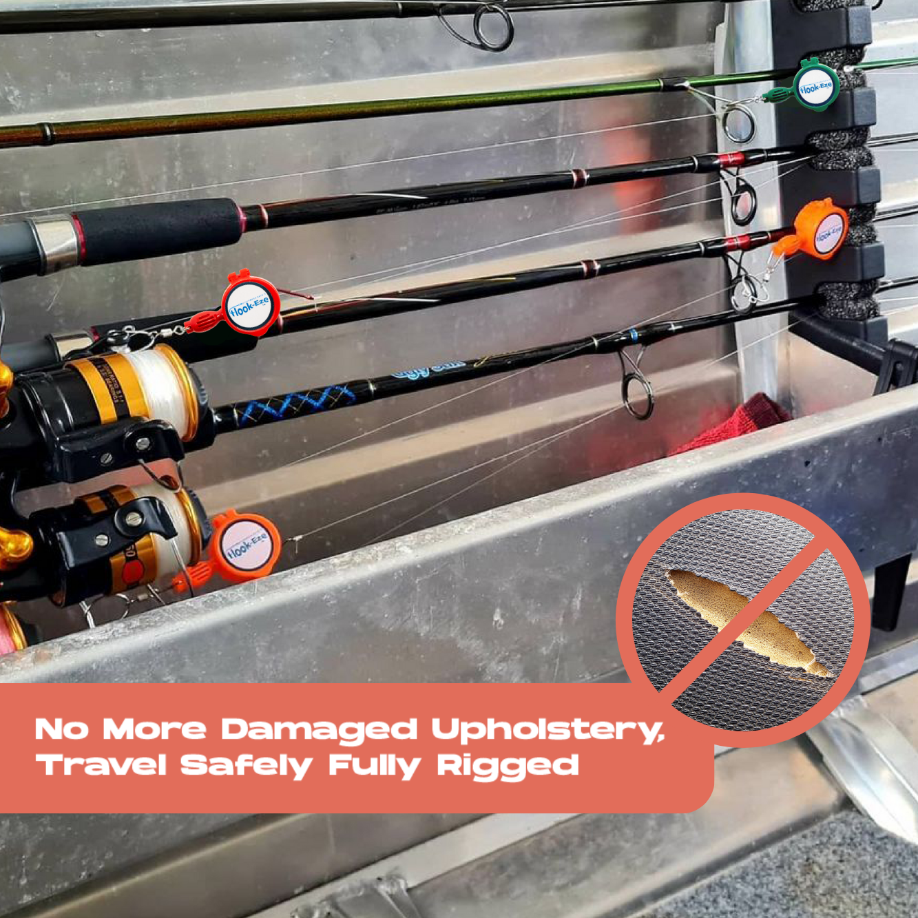 Hook-Eze Fishing Knot Tying Tool (Large) | Pack of 2