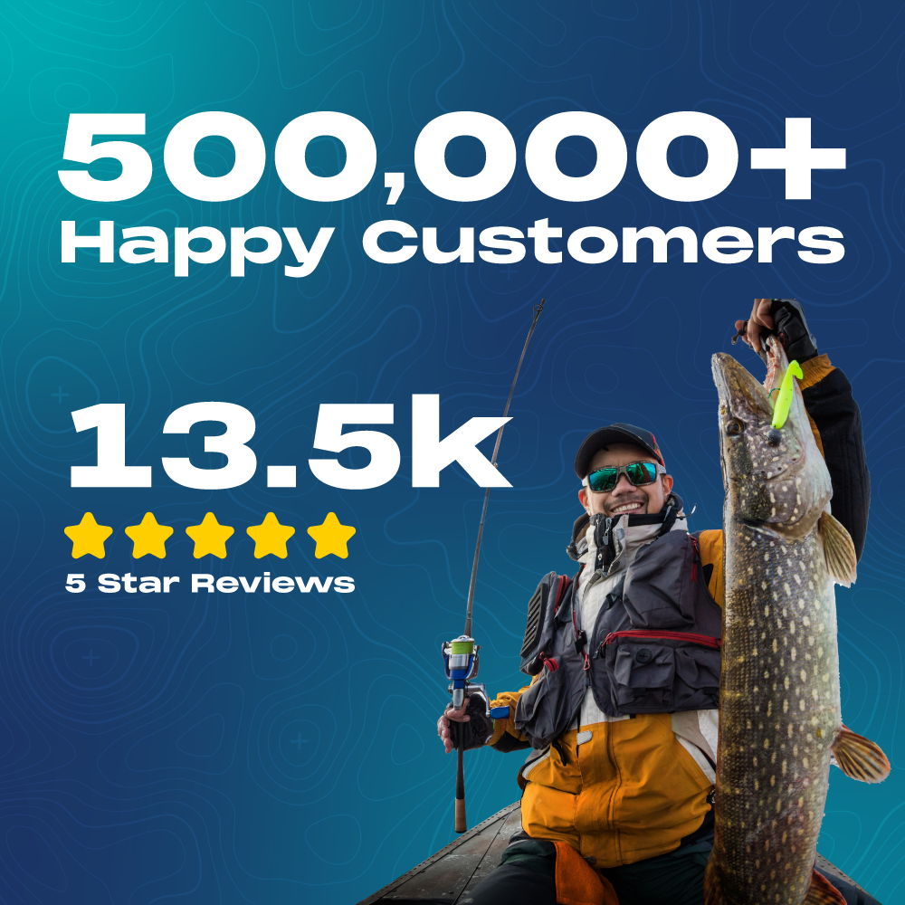 HookEze Fishing Knot Tying Tools (Standard & Large) | Pack of 2