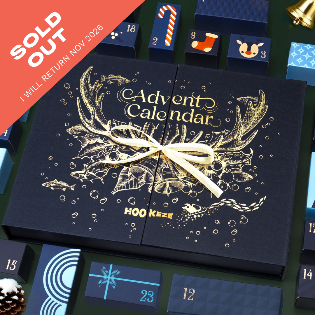 HookEze Fishing Advent Calendar Pro Kit | 24 Days of Fishing Gifts