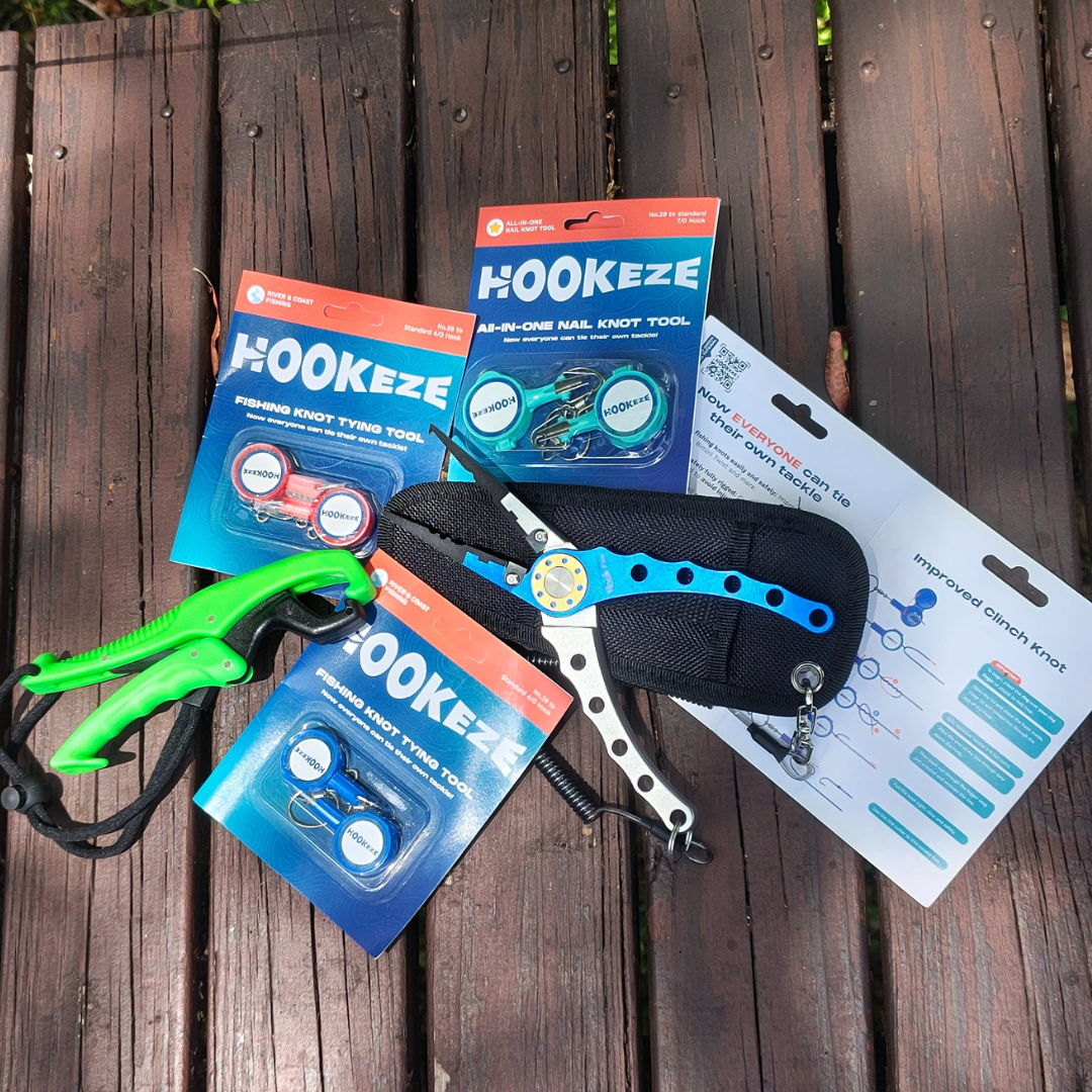 Hook-Eze Fishing Knot Tying Tool (Large) | Pack of 2