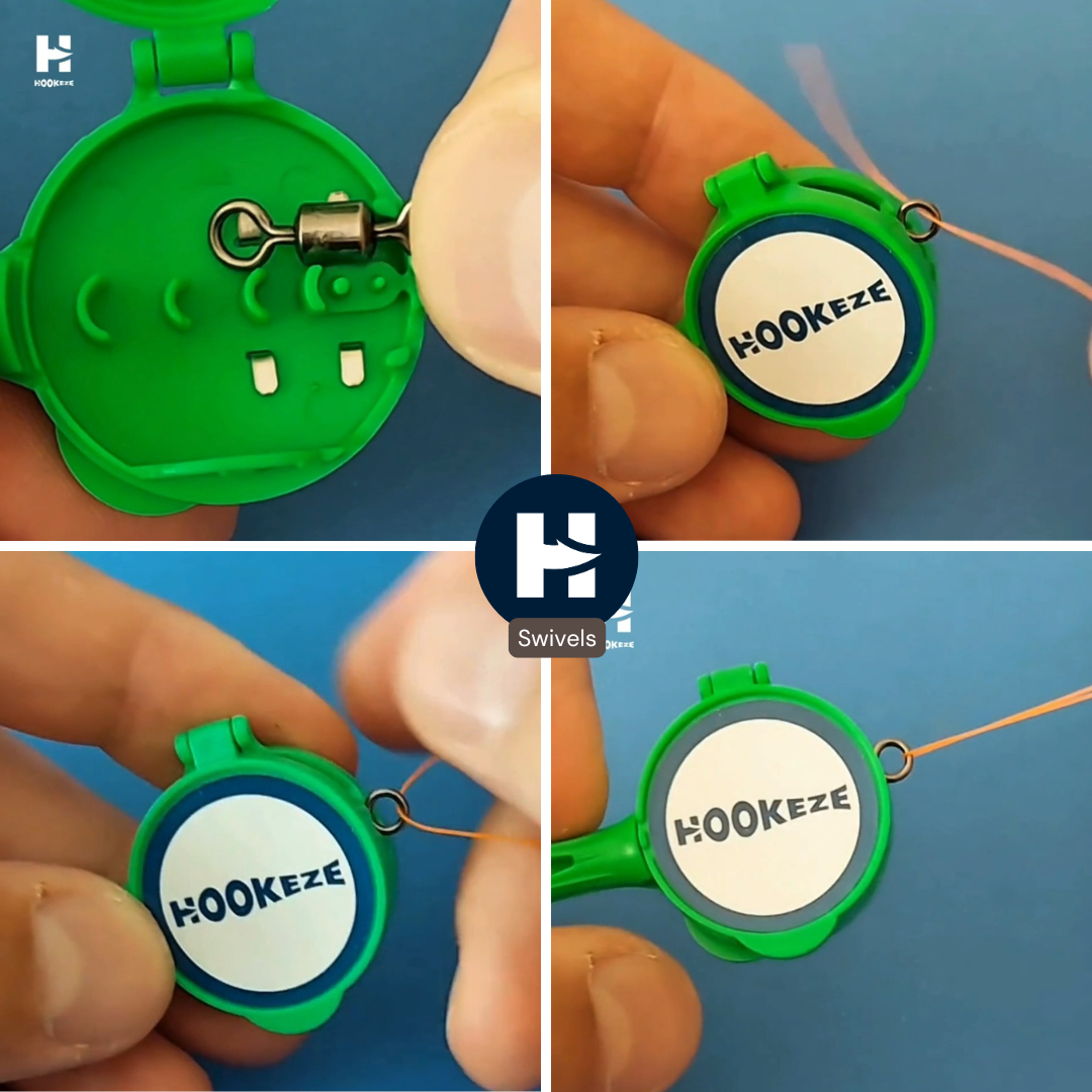 Hook-Eze Fishing Knot Tying Tool (Large) | Pack of 2