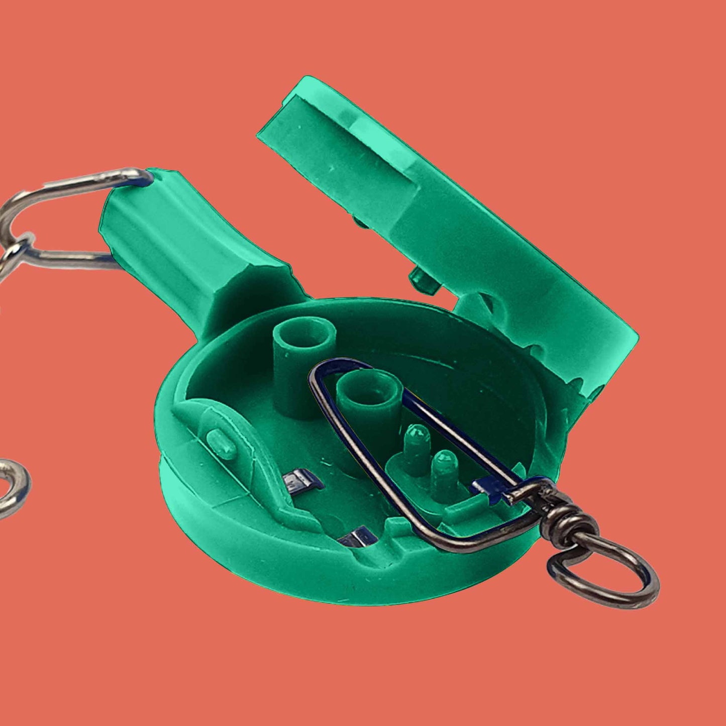 HookEze Christmas Pack | Pack of 2 | Red & Santa Green Standard Models