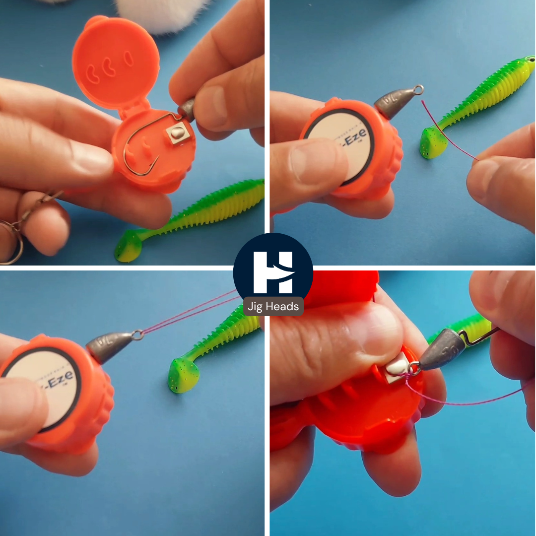 Hook-Eze Fishing Knot Tying Tool (Large) | Pack of 2