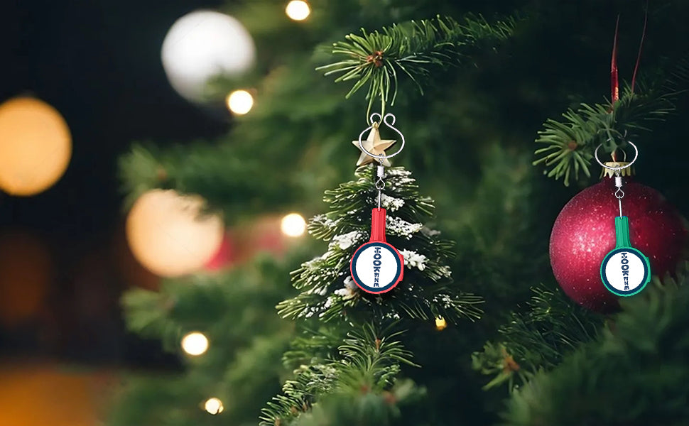 HookEze Christmas Pack | Pack of 2 | Red & Santa Green Standard Models