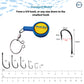 Hook-Eze Fishing Knot Tying Tool (Standard) & Floating Lip Gripper